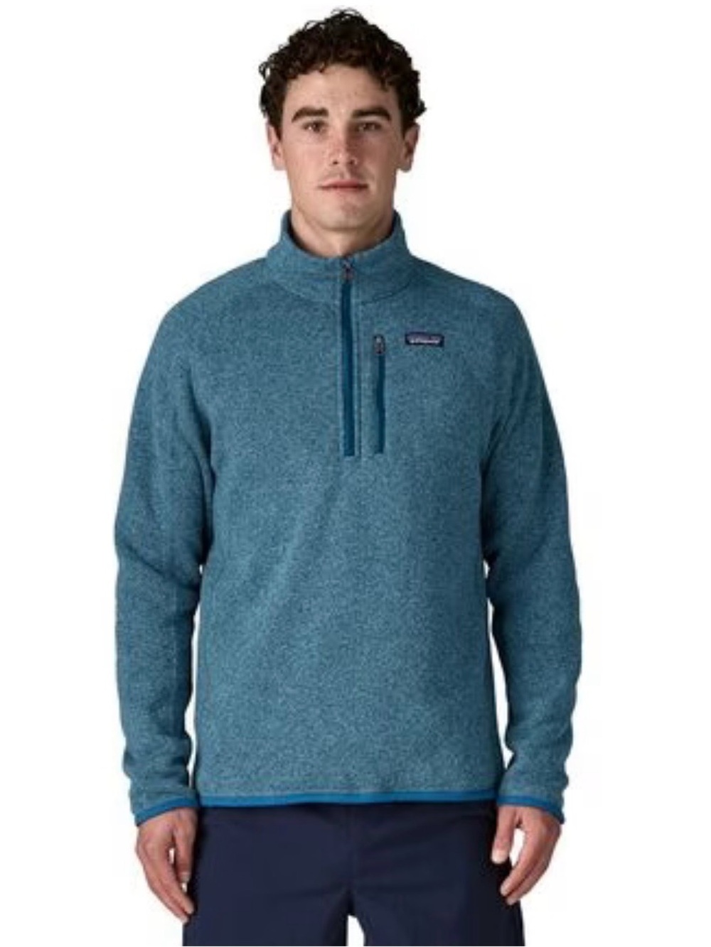 NWOT Patagonia Men’s Better Sweater 1/4 Zip Fleece Small Blue